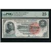 1886 $2 Silver Certificate PMG 25