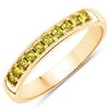 14KT Yellow Gold 0.27ctw Yellow Diamond Ring