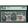 Image 1 : 1907 $5 Legal Tender Note PCGS 40PPQ