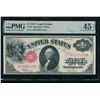 1917 $1 Legal Tender Note PMG 45EPQ