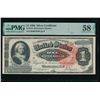 1886 $1 Martha Washington Silver Certificate PMG 58EPQ