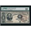 1890 $1 Treasury Note PMG 30