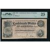 1864 $500 T-64 Confederate PMG 25