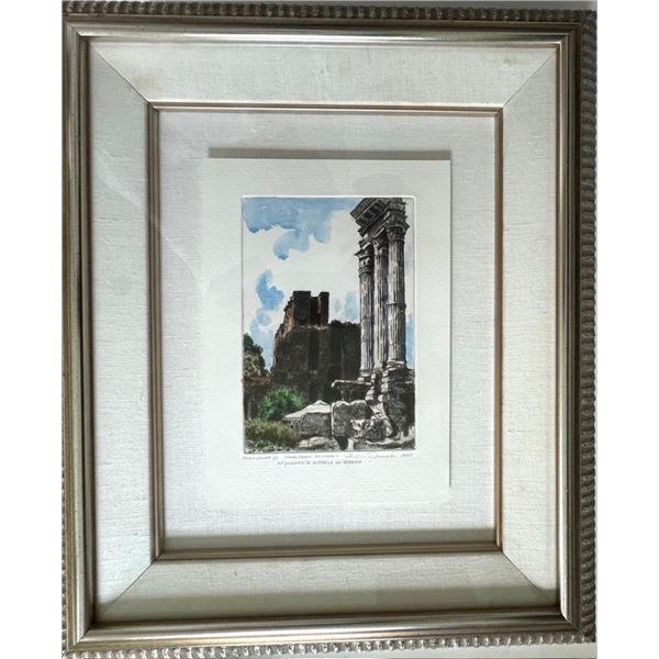 Rome the Forum by Ernesto Ornati