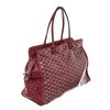 Image 3 : Goyard Burgundy Goyardine Canvas Leather Sac Hardy PM Tote Bag