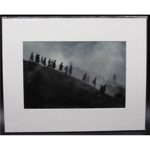 Debra Kellner Silhoutees sur la montagne Nepal Himalaya Asia