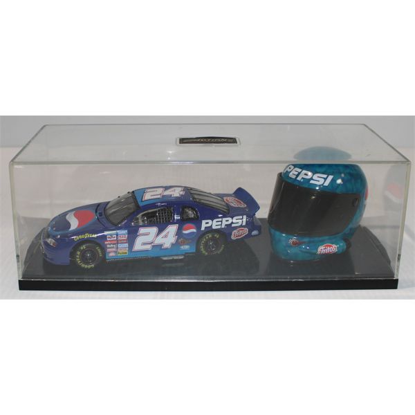 NASCAR #24 JEFF GORDON DIECAST CAR W/ DISPLAY BY ACTION