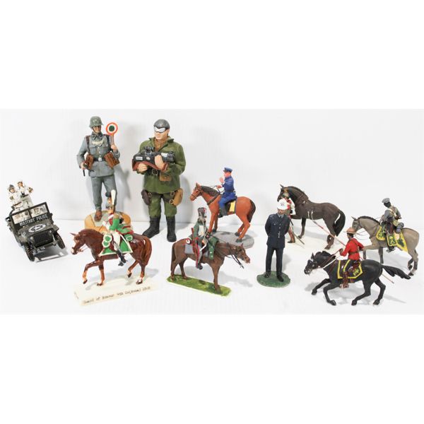 VARIOUS HISTORICAL POLICE & MILITARY FIGURES 