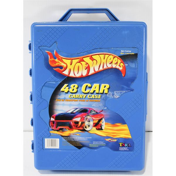 ASST. HOTWHEELS / DIECAST CARS W/ CARRY CASE