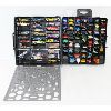 Image 2 : ASST. HOTWHEELS / DIECAST CARS W/ CARRY CASE