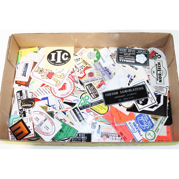 ASST. STICKERS & DECALS INCL. OILFIELD & MORE