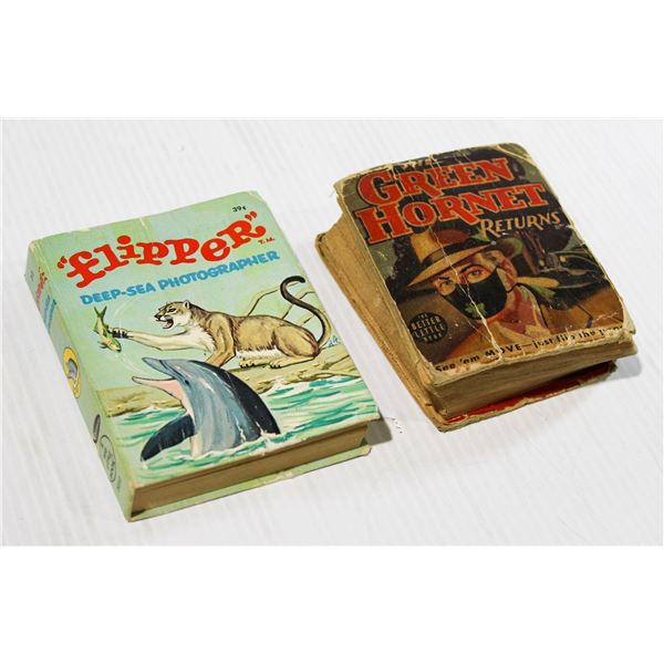VINT. THE GREEN HORNET & FLIPPER POCKET BOOKS