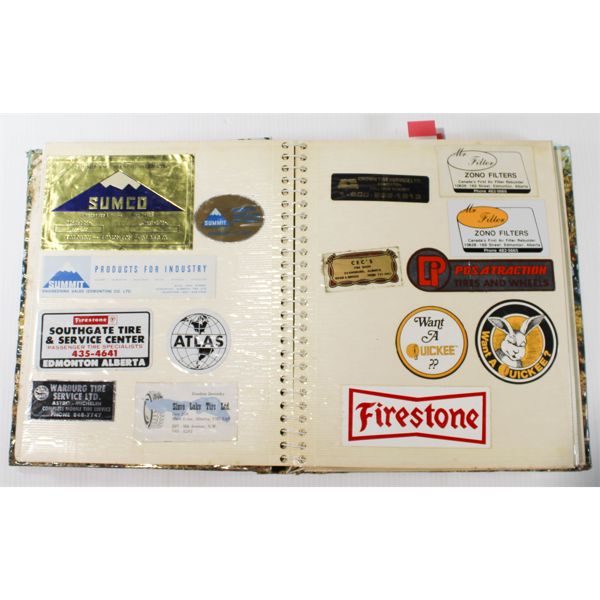 ALBUM ASST. OILFIELD STICKERS