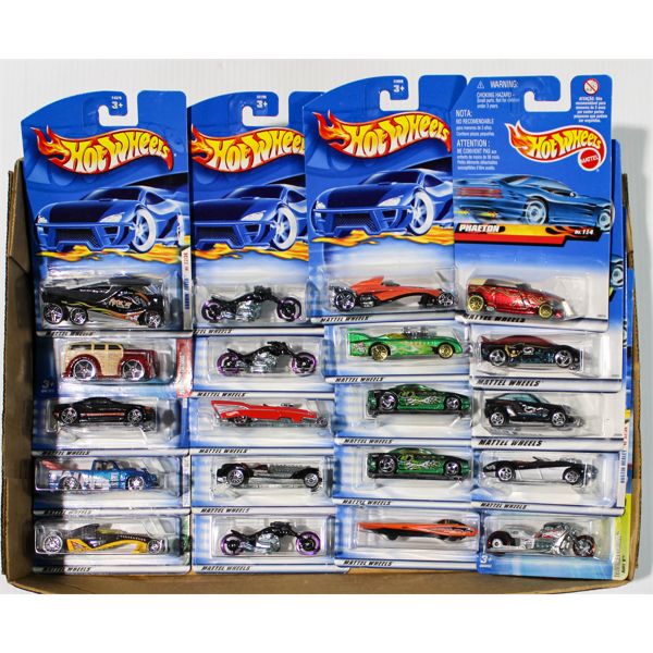 20 ASST. HOT WHEELS SEALED