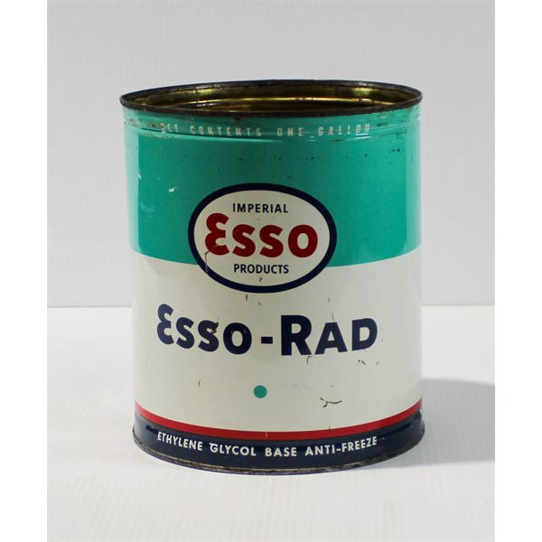 1950'S IMPERIAL ESSO RADIATOR ANTI- FREEZE TIN ESSO-RAD 
