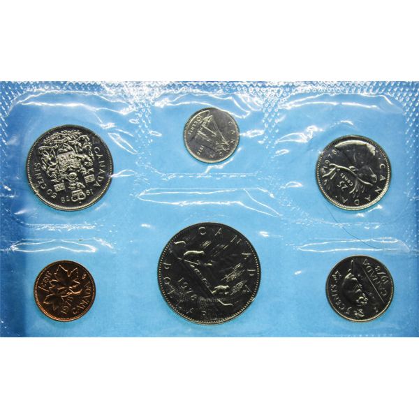1978 PROOF CANADIAN MINT SEALED COIN SET