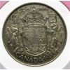 Image 1 : 1954 CANADA SILVER 50 CENT COIN