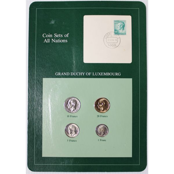 LUXEMBOURG TYPE MINT SEALED COIN SET