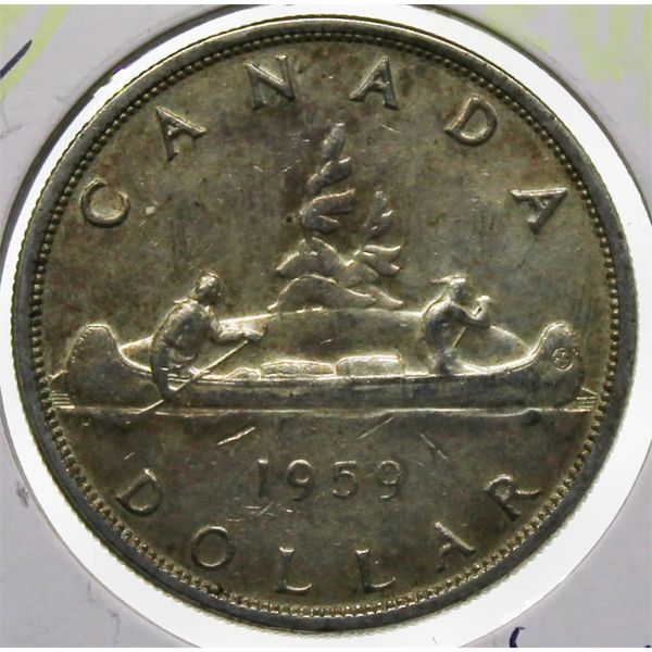 1959 CANADIAN SILVER DOLLAR