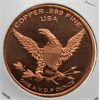 Image 2 : LEGENDARY DRAGON 1OZ FINE COPPER COIN