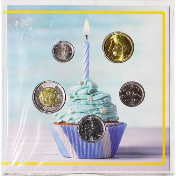 CANADA HAPPY BIRTHDAY MINT COIN SET