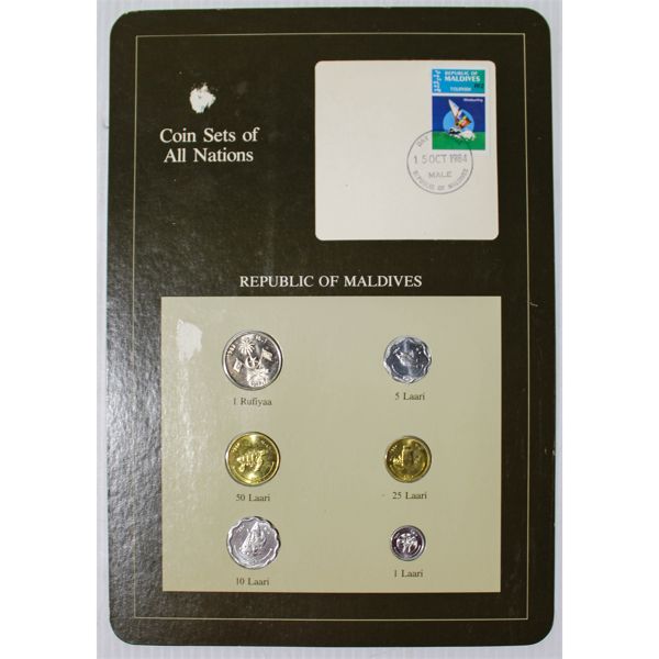 REPUBLIC OF MALDIVES TYPE MINT COIN SET