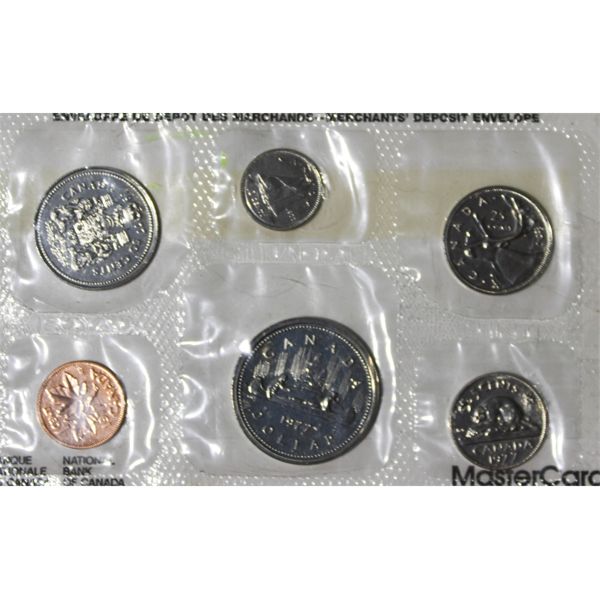 1977 PROOF CANADA MINT SEALED COIN SET