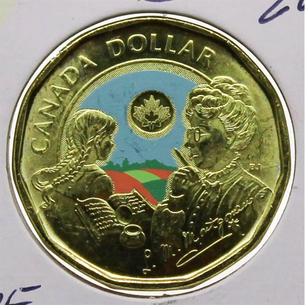 2024 PROOF COLOURED CANADIAN DOLLAR