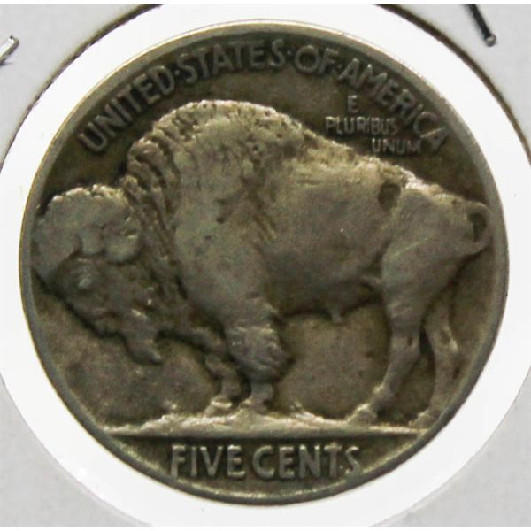 1925 US FINE BUFFALO 5 CENT COIN