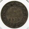 Image 1 : 1870 NEWFOUNDLAND SILVER 20 CENT COIN