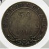 Image 1 : 1917 NEWFOUNDLAND SILVER 50 CENT COIN