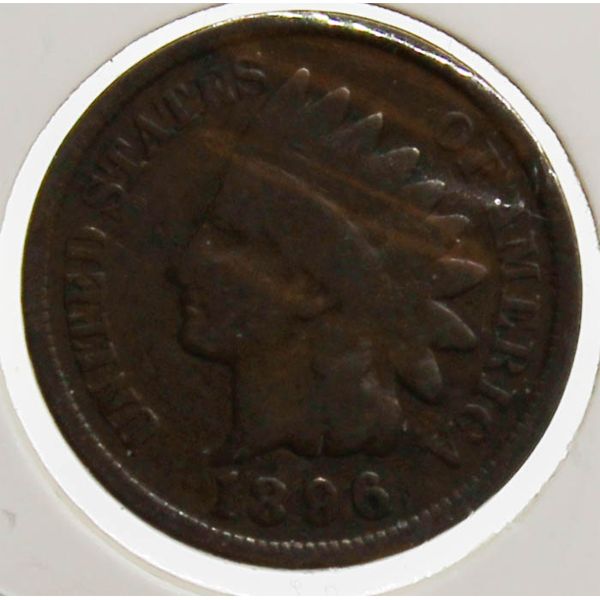 1896 UNITED STATES INDIAN HEAD PENNY