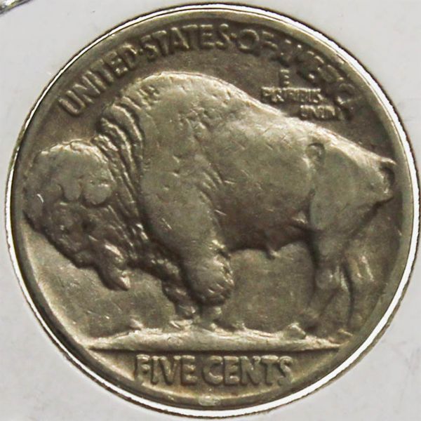 1935 US FINE BUFFALO 5 CENT COIN