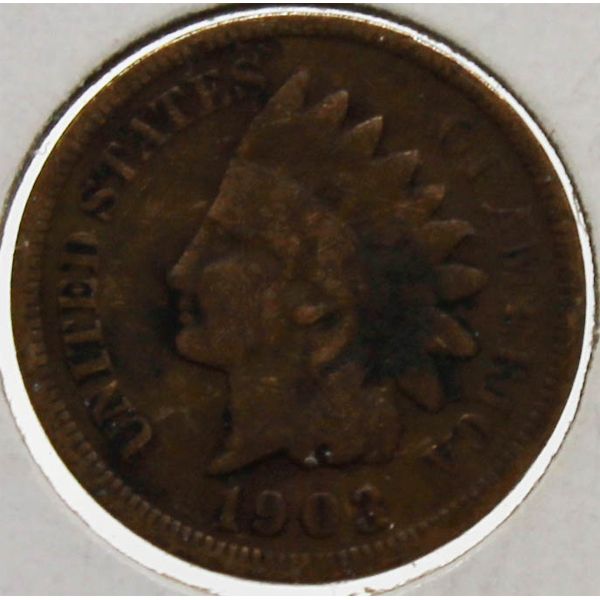 1903 UNITED STATES INDIAN HEAD PENNY