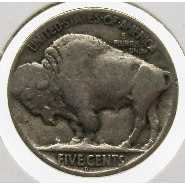 1924 US BUFFALO 5 CENT COIN