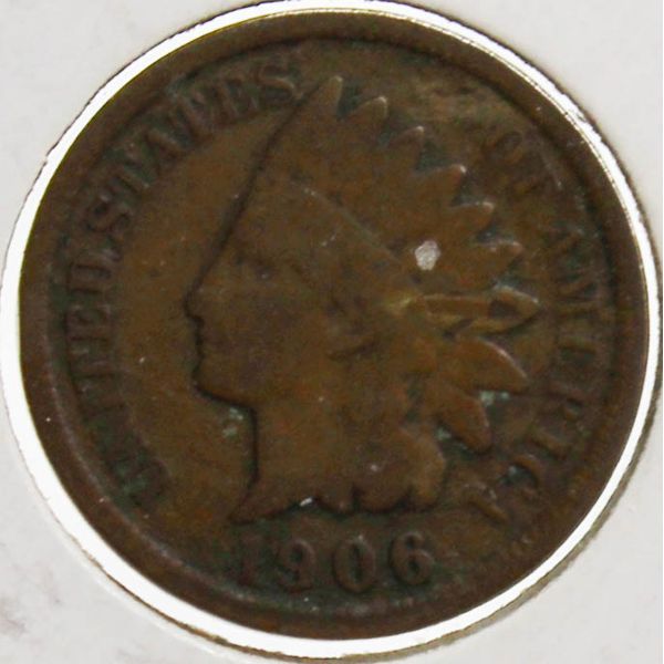 1906 UNITED STATES INDIAN HEAD PENNY