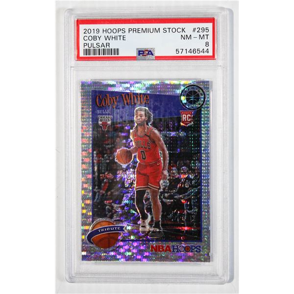 2019 HOOPS COBY WHITE PULSAR BASKETBALL CARD
