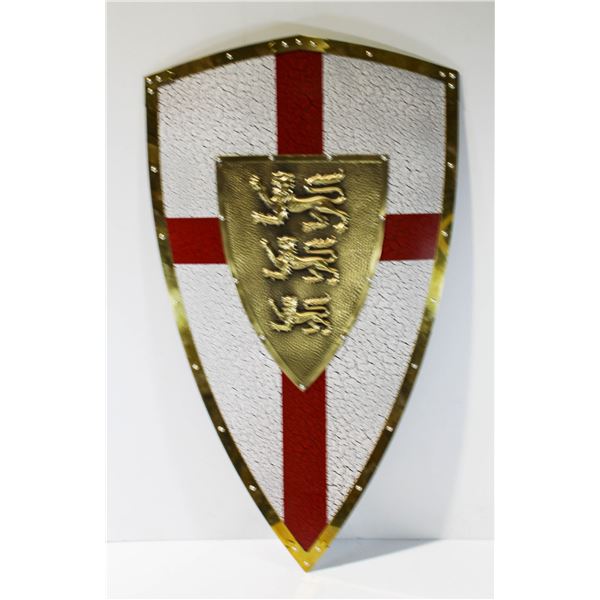 REPLICA DECO SHIELD W/ KING RICHARD THE LIONHEART CREST