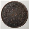 Image 1 : Canadian Large Cent 1876 EF