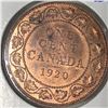 Image 1 : Canadian Large Cent 1920 BU MS+++80%RED