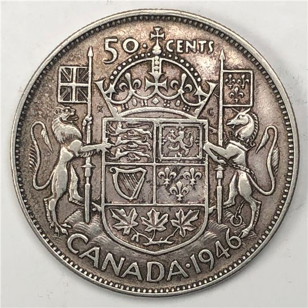 1946 King George VI 50 Cents