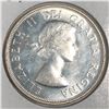 Image 2 : 1954 Queen Elizabeth 50 Cents Choice UNC Blast White