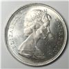 Image 2 : 1966 Queen Elizabeth II Canadian Silver Dollar UNC