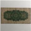 Image 2 : 1923 25 Cent Shinplaster DC-24c Letter J Campbell/Clark