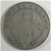 Image 1 : Newfoundland .50 cents 1917 F