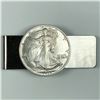 Image 1 : Money Clip with Ornate Coin