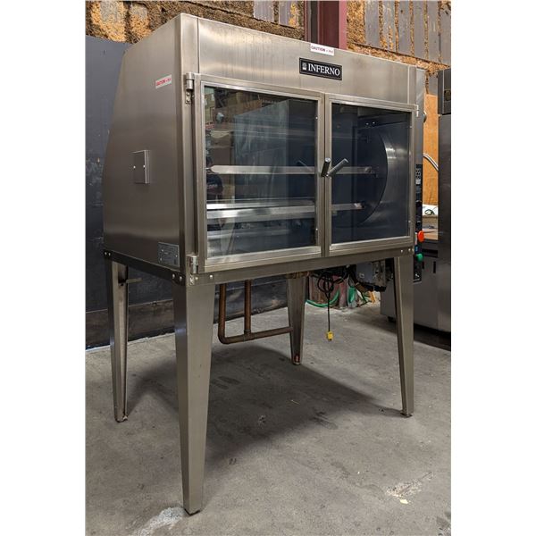 Hardt Inferno 43 Rotisserie Oven With Extra Spit Skewers, 8693/R9-F