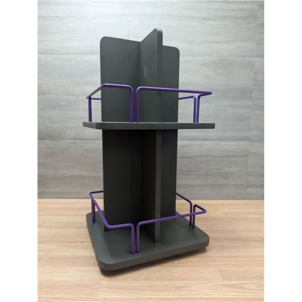 Spinning Tea Storage Caddy Organizer, Front MC-1