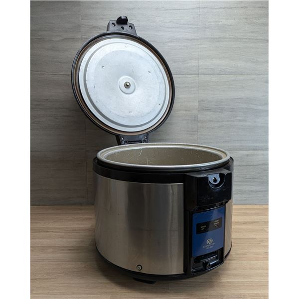 Sunpentown 26 Cups Commercial Electric Rice Cooker With Extra Insert, Front F/Rice-1
