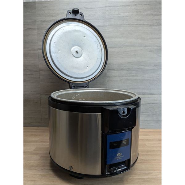 Sunpentown 26 Cups Commercial Electric Rice Cooker With Extra Insert, Front F/Rice-3